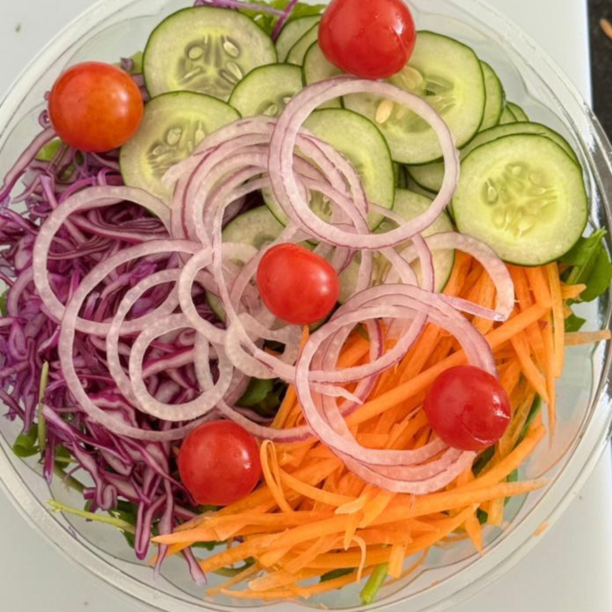 Salada Pronta Bowl 1 (Cebola Roxa e Manga) 200g | Cód 606