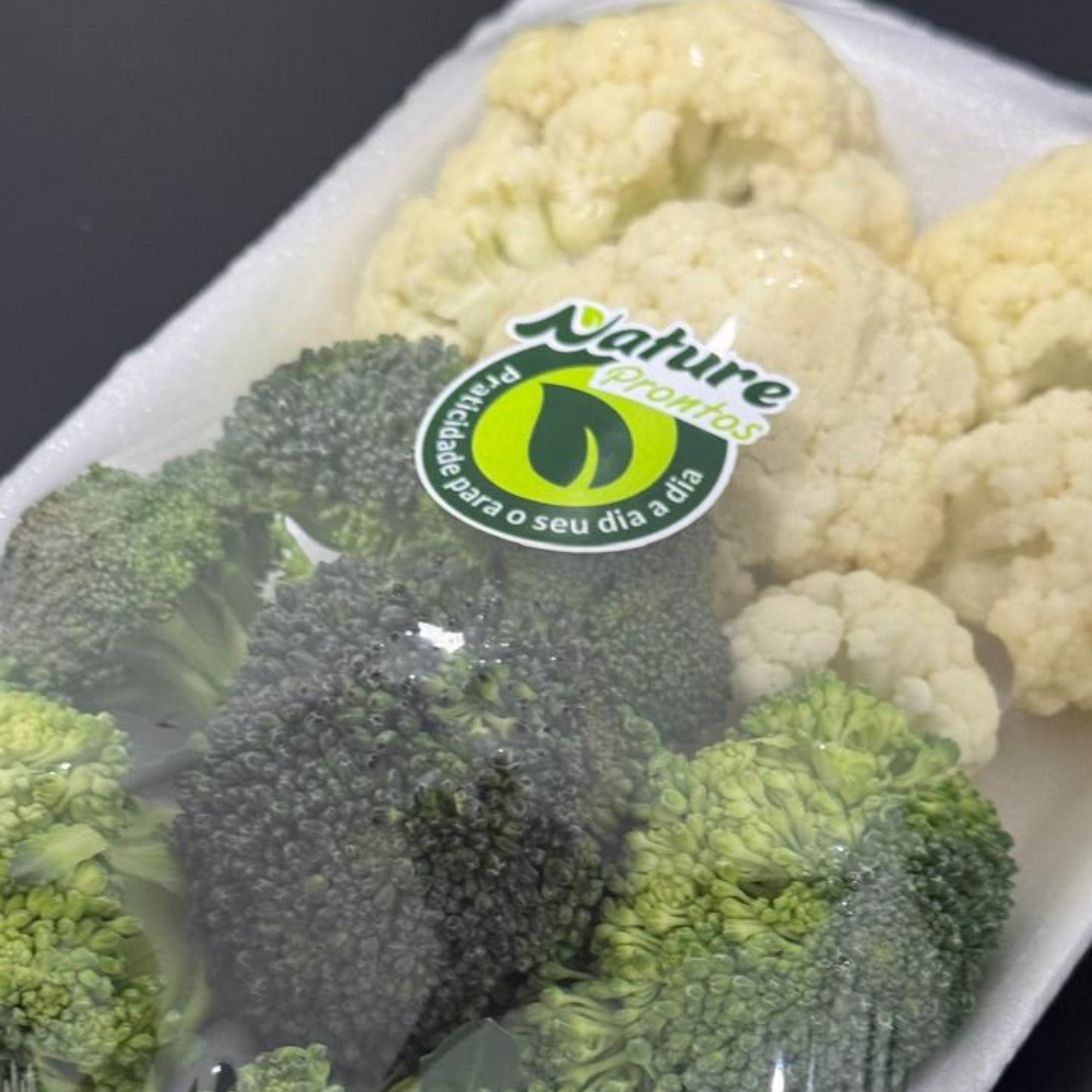 Brócolis e Couve Flor Higienizados 200g | Cód 307