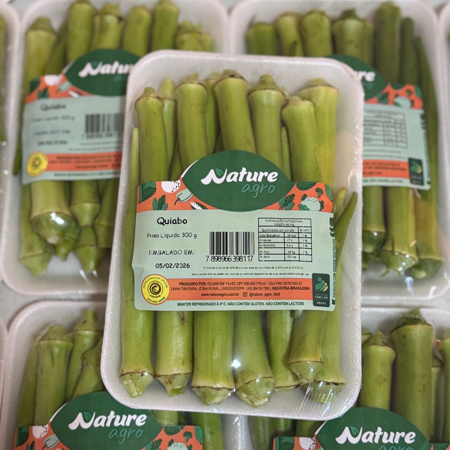 Quiabo bdj 300g | Cód 019