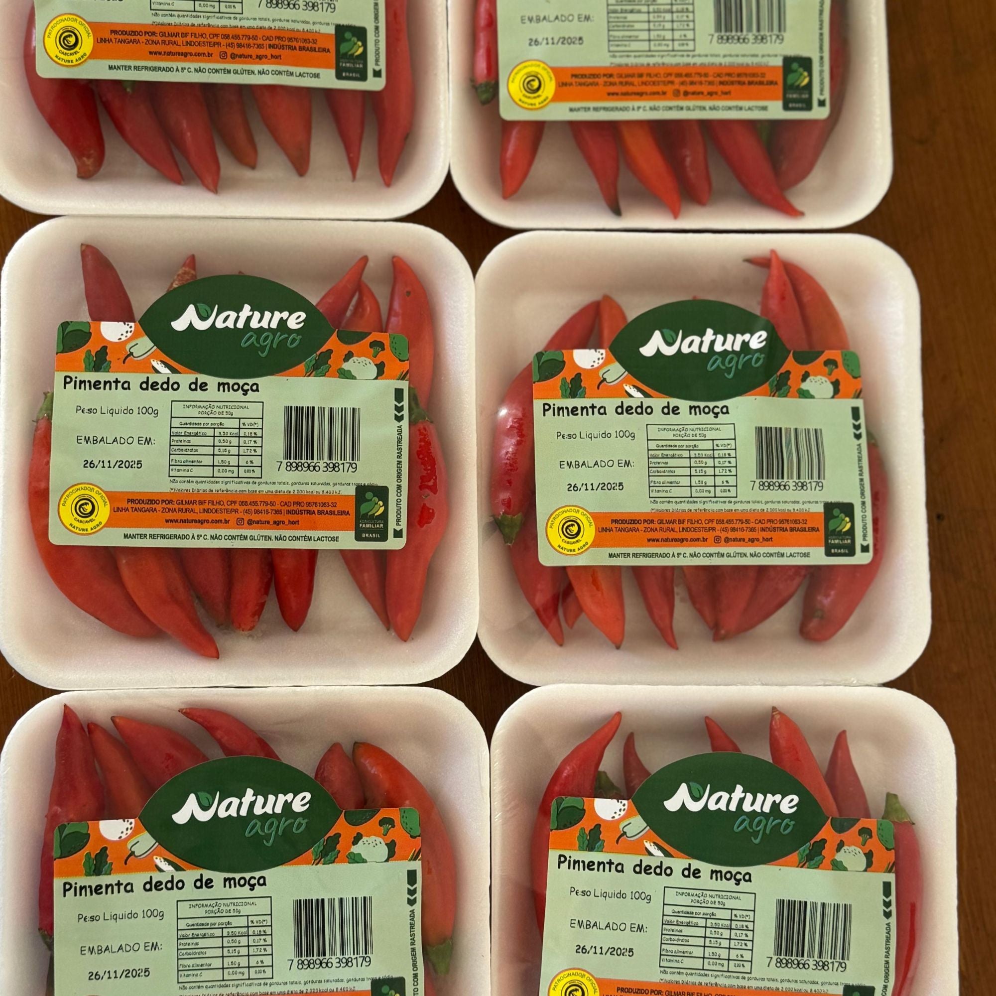 Pimenta Dedo de Moça bdj 100g | Cód 16