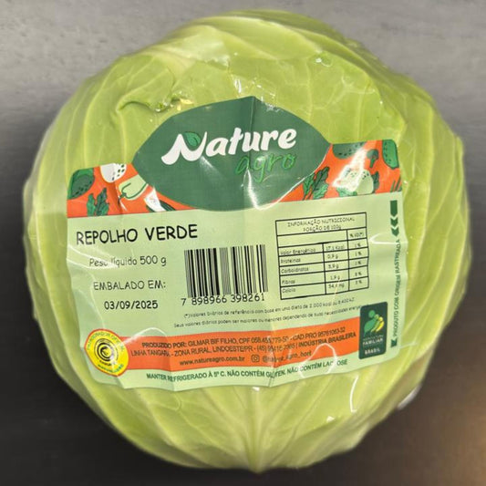 Repolho Verde bdj 500g | Cód 020