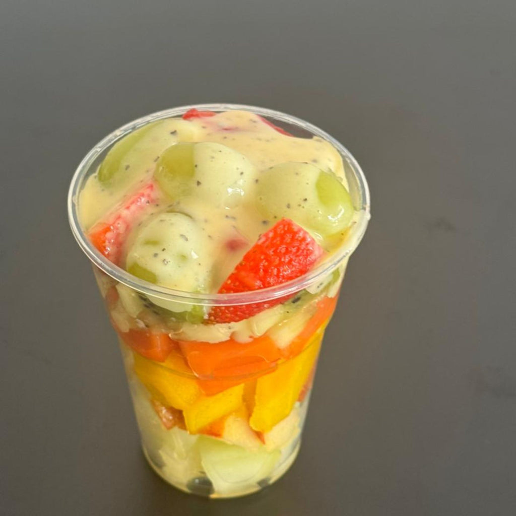 Salada de Frutas com Creme de Maracujá 180g | Cód 808