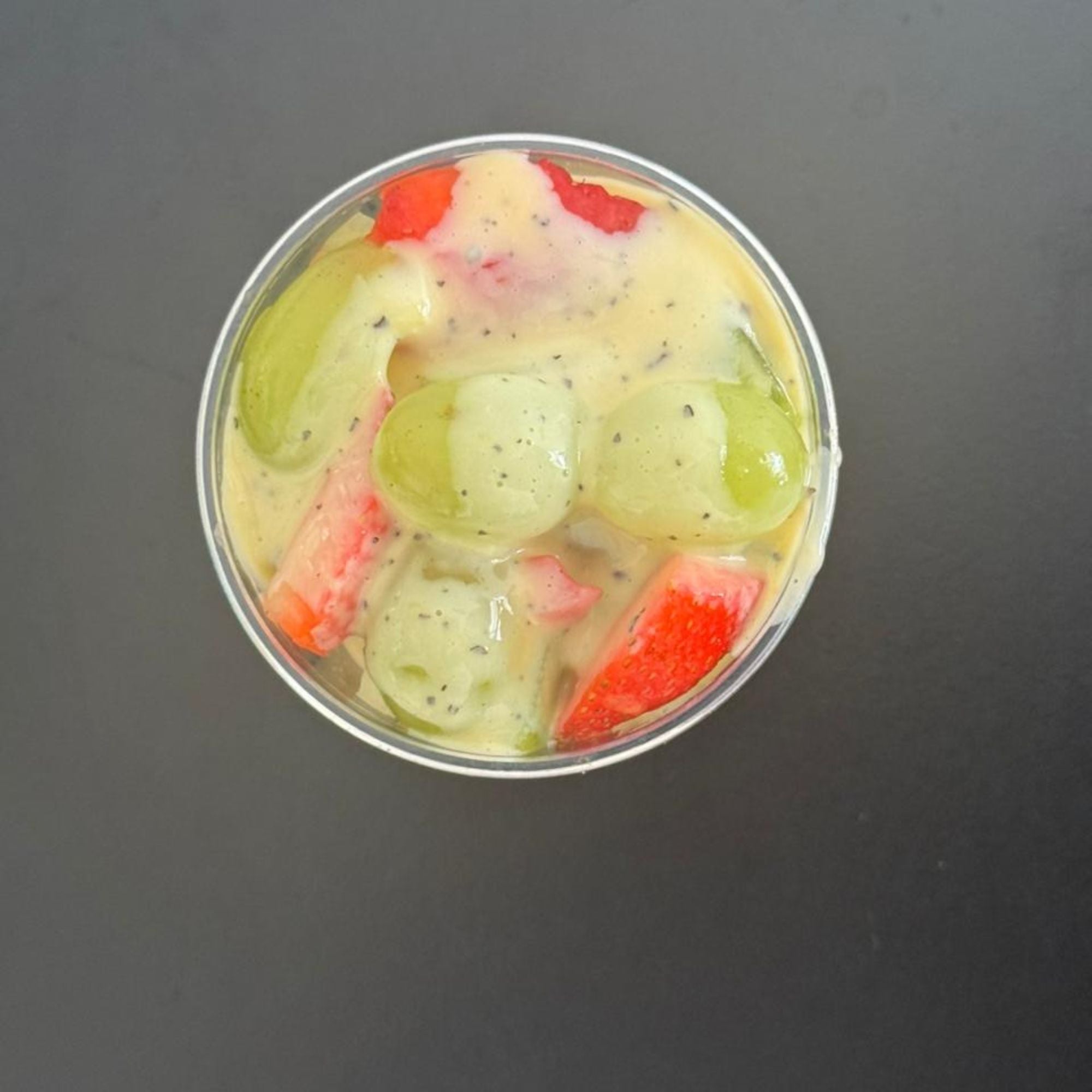 Salada de Frutas com Creme de Maracujá 180g | Cód 808